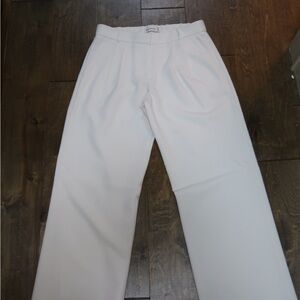 Abercrombie & Fitch Women's Off-White Dress Pants